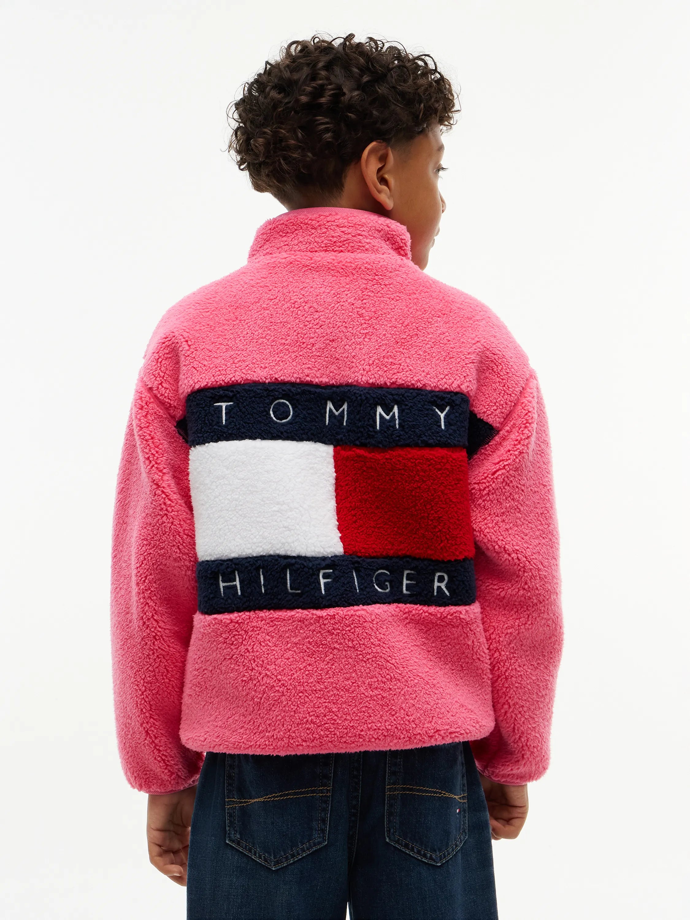 Teddyjacke mit Stehkragen