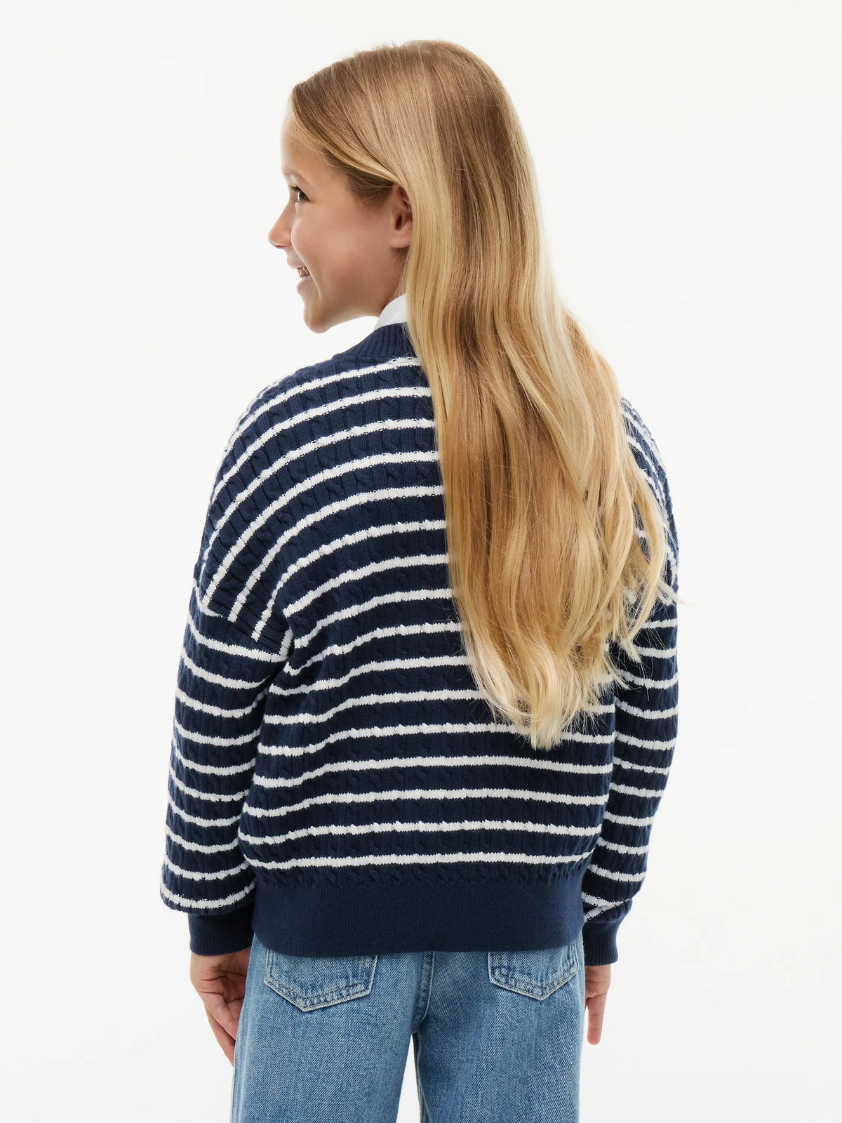 Strickcardigan aus Baumwolle