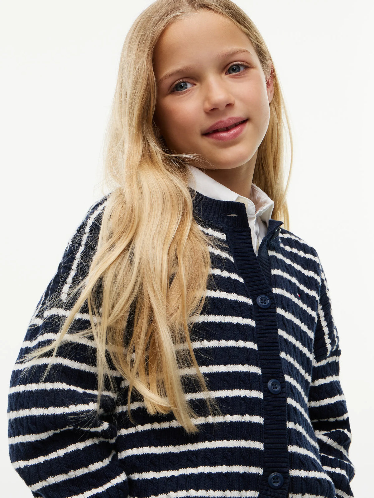 Strickcardigan aus Baumwolle
