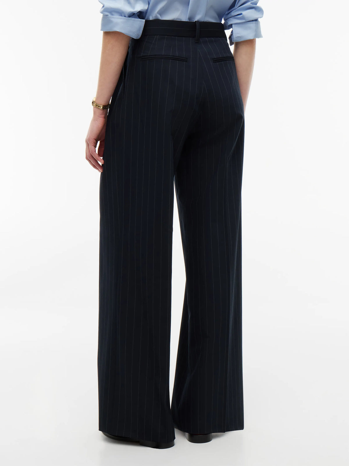Bundfaltenhose Wide Leg