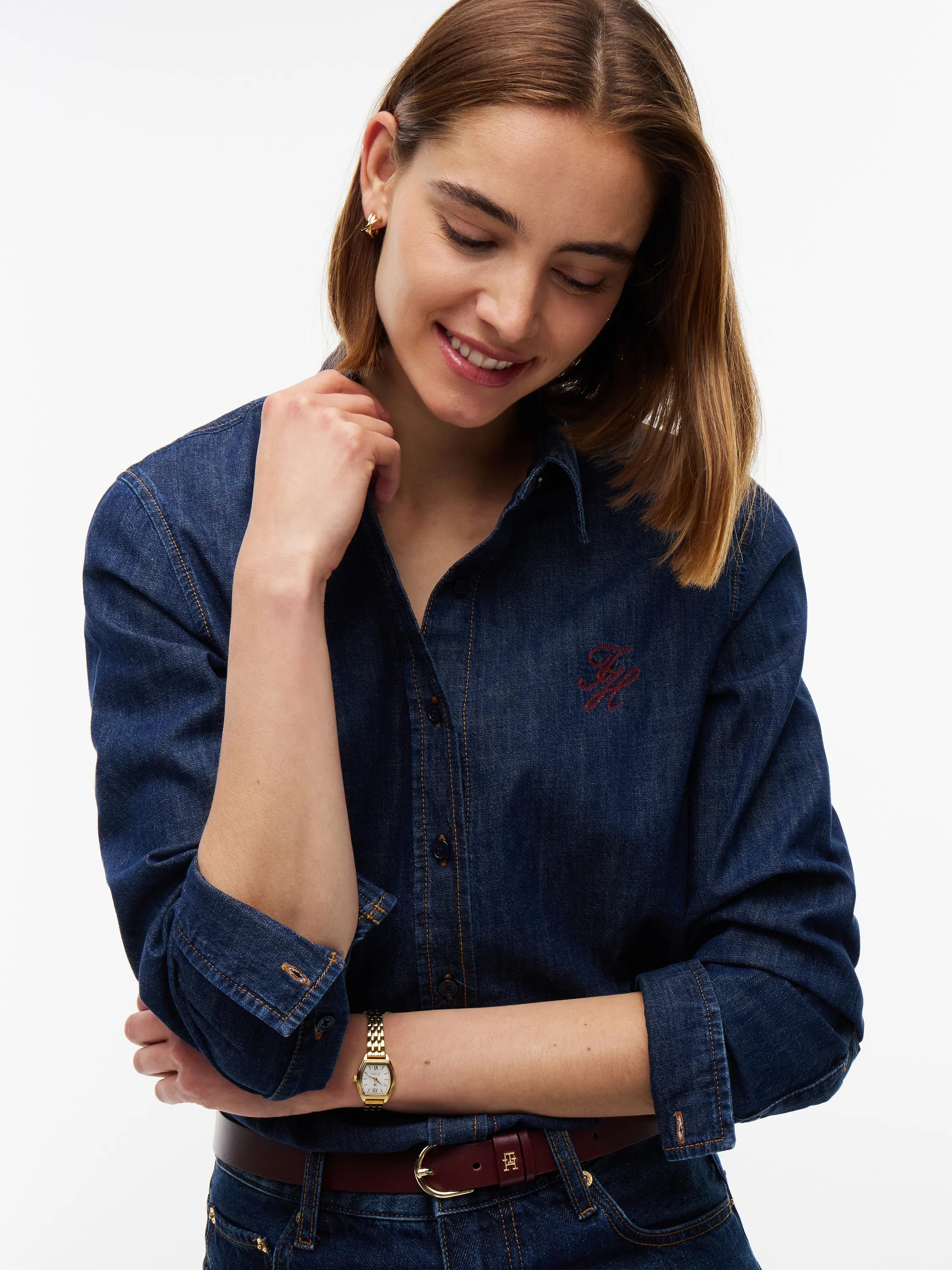 Shirt aus Baumwolle