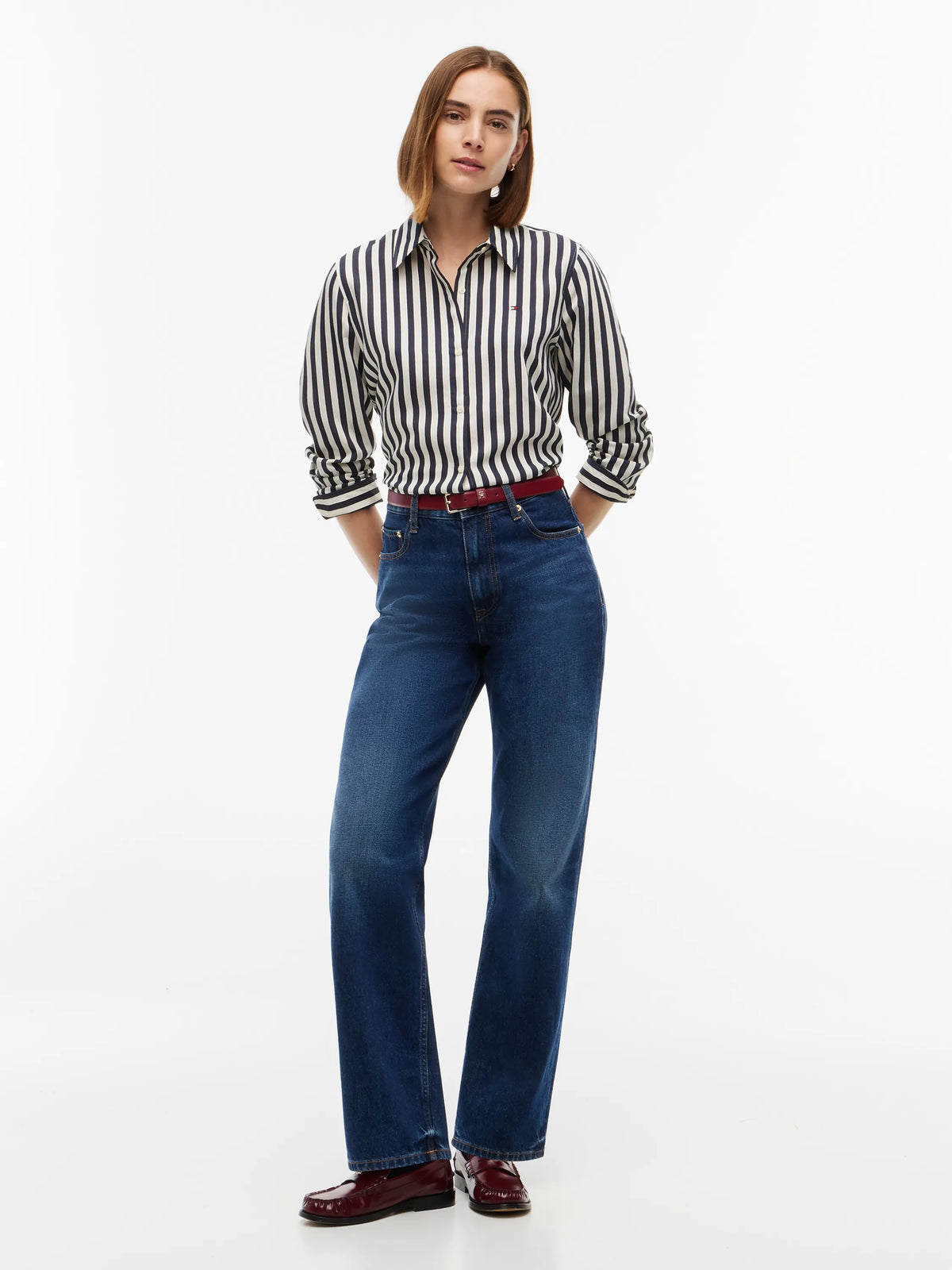 Bluse aus Viskosemix