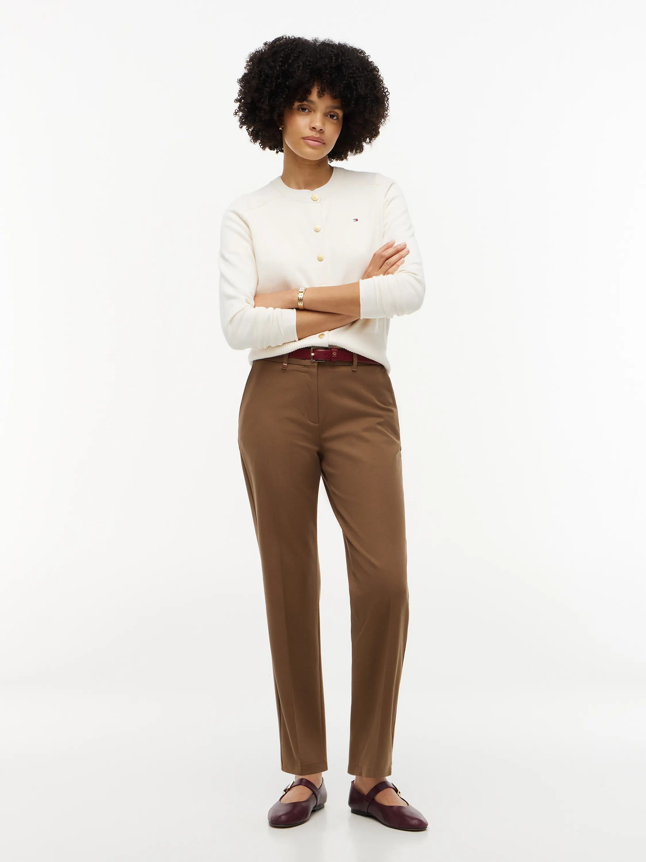 Hose GABARDINE Slim Straight Fit