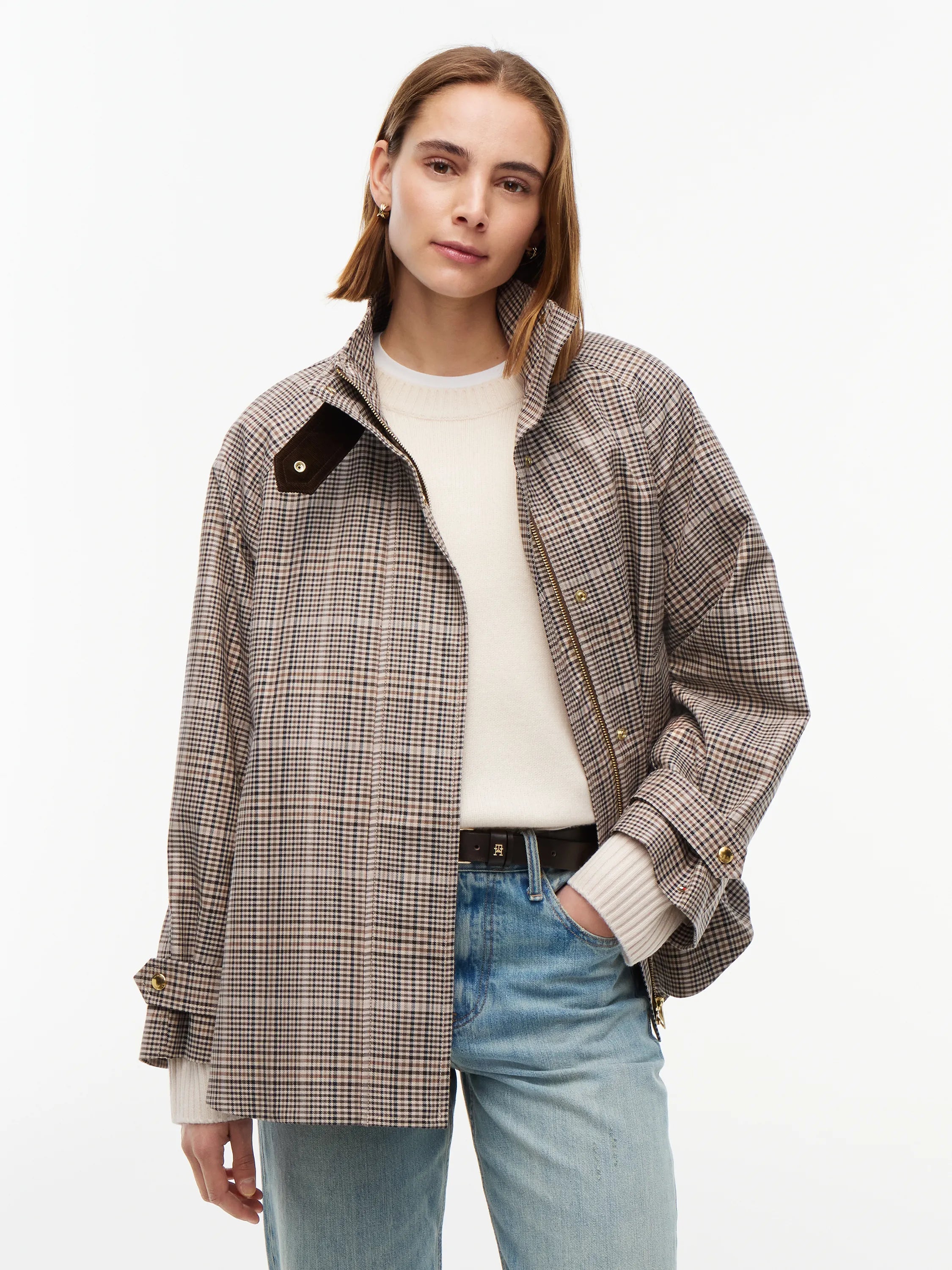 Übergangsjacke aus Baumwolle