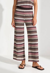 Strickhose Wide Leg