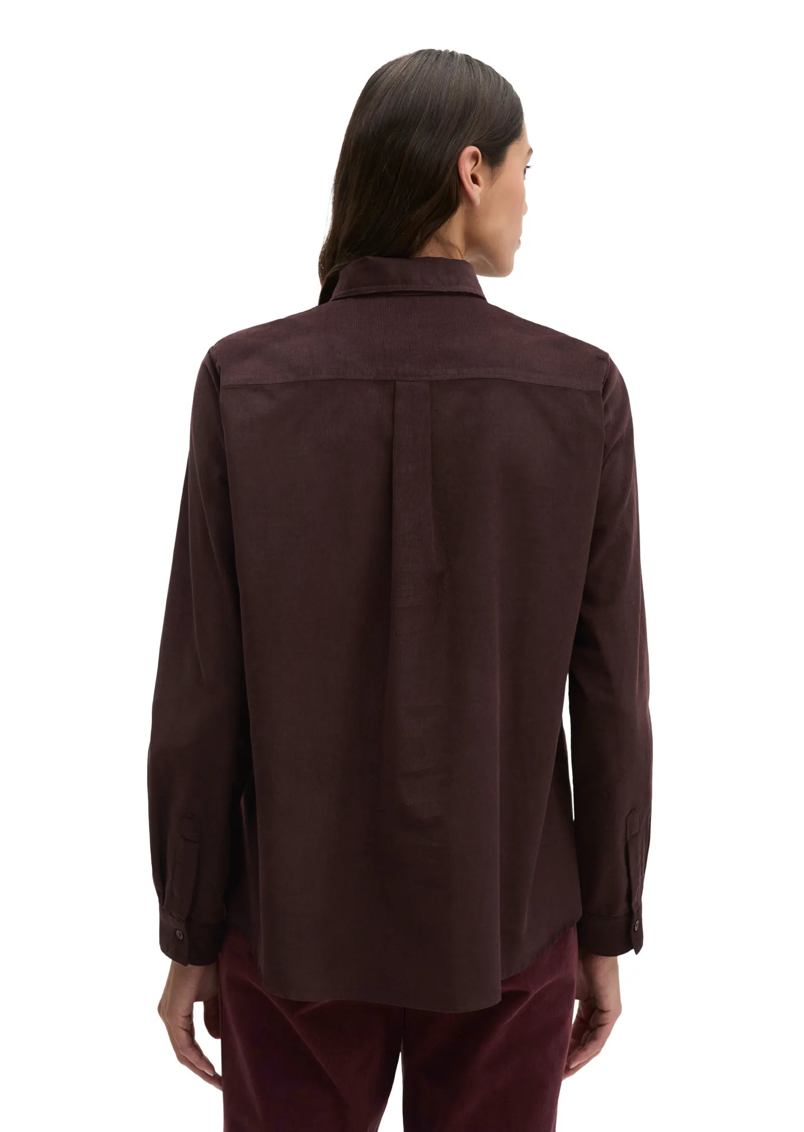 Bluse Regular Fit aus Feincord
