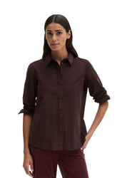 Bluse Regular Fit aus Feincord