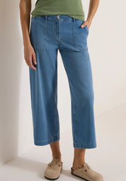 High Waist Wide Leg Jeans im Loose Fit