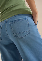 High Waist Wide Leg Jeans im Loose Fit