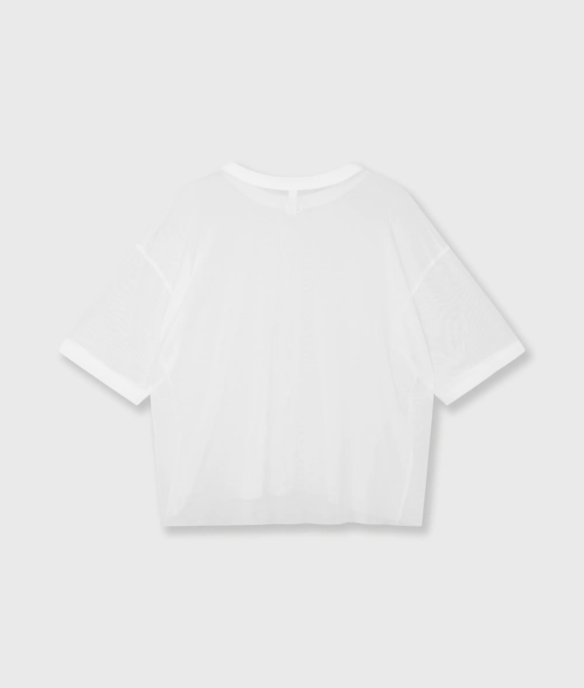 Mesh-T-Shirt transparent