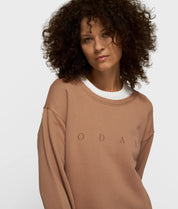 Sweatshirt aus Baumwolle