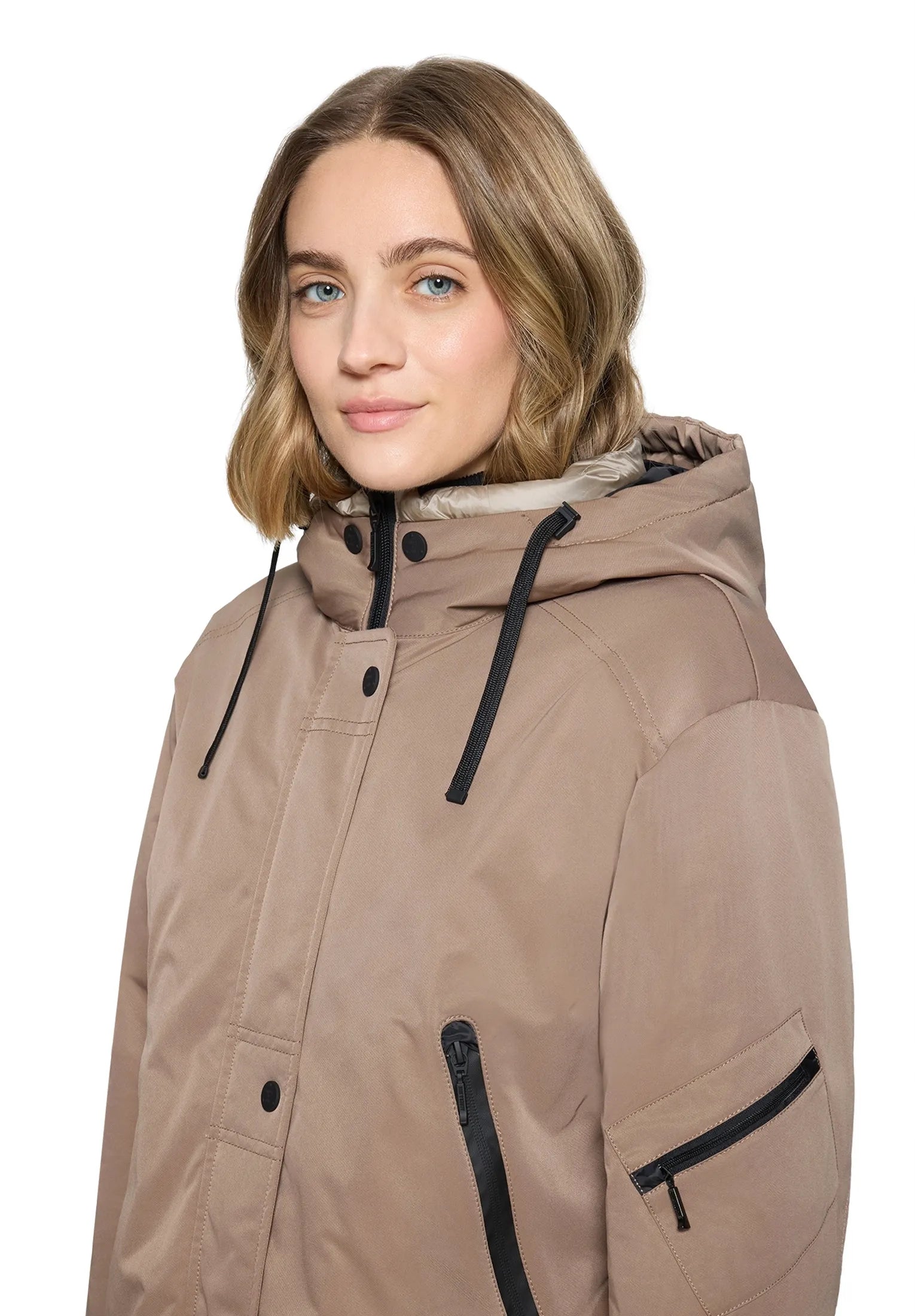 Winterjacke mit Kapuze