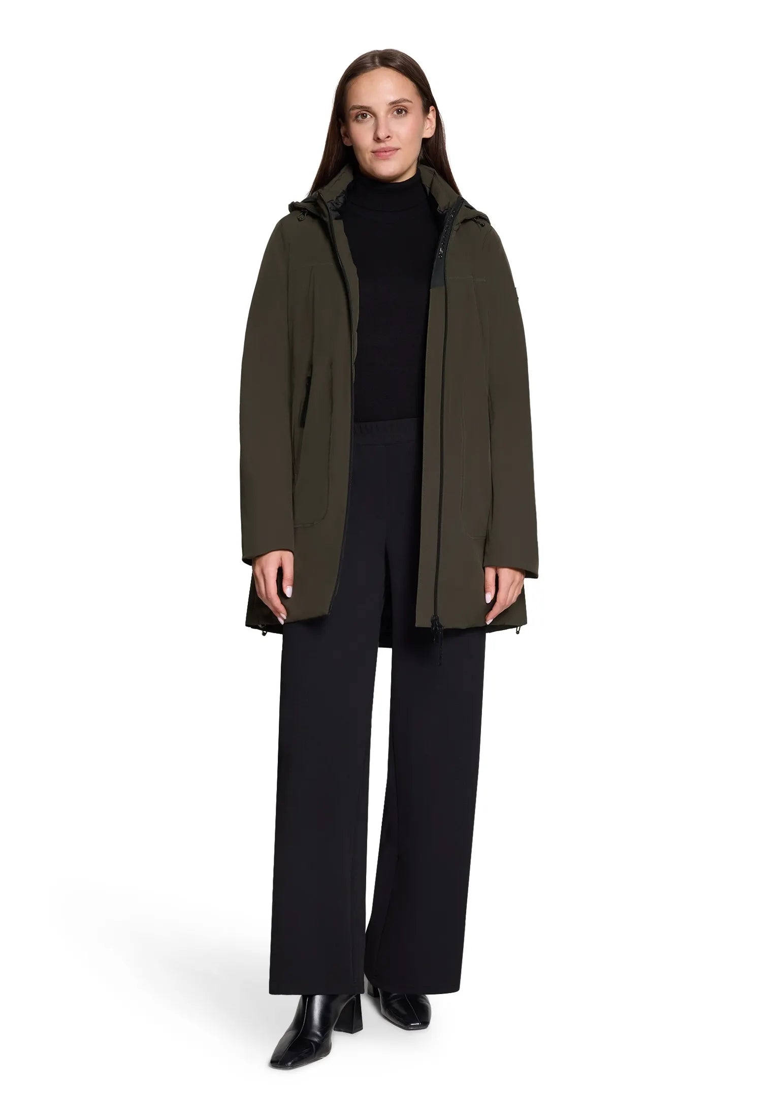 Steppjacke mit Kapuze