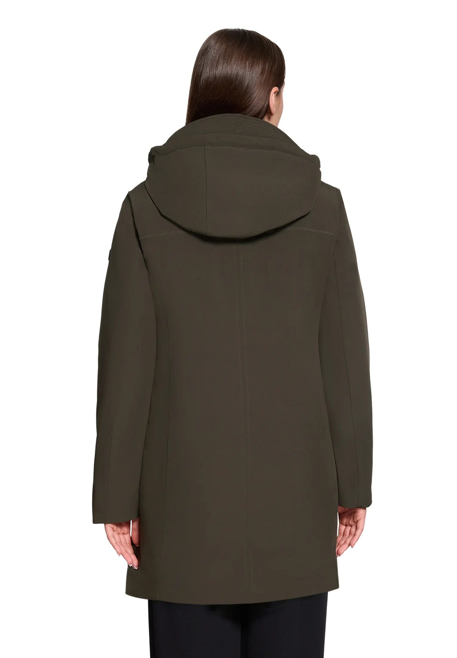 Steppjacke mit Kapuze