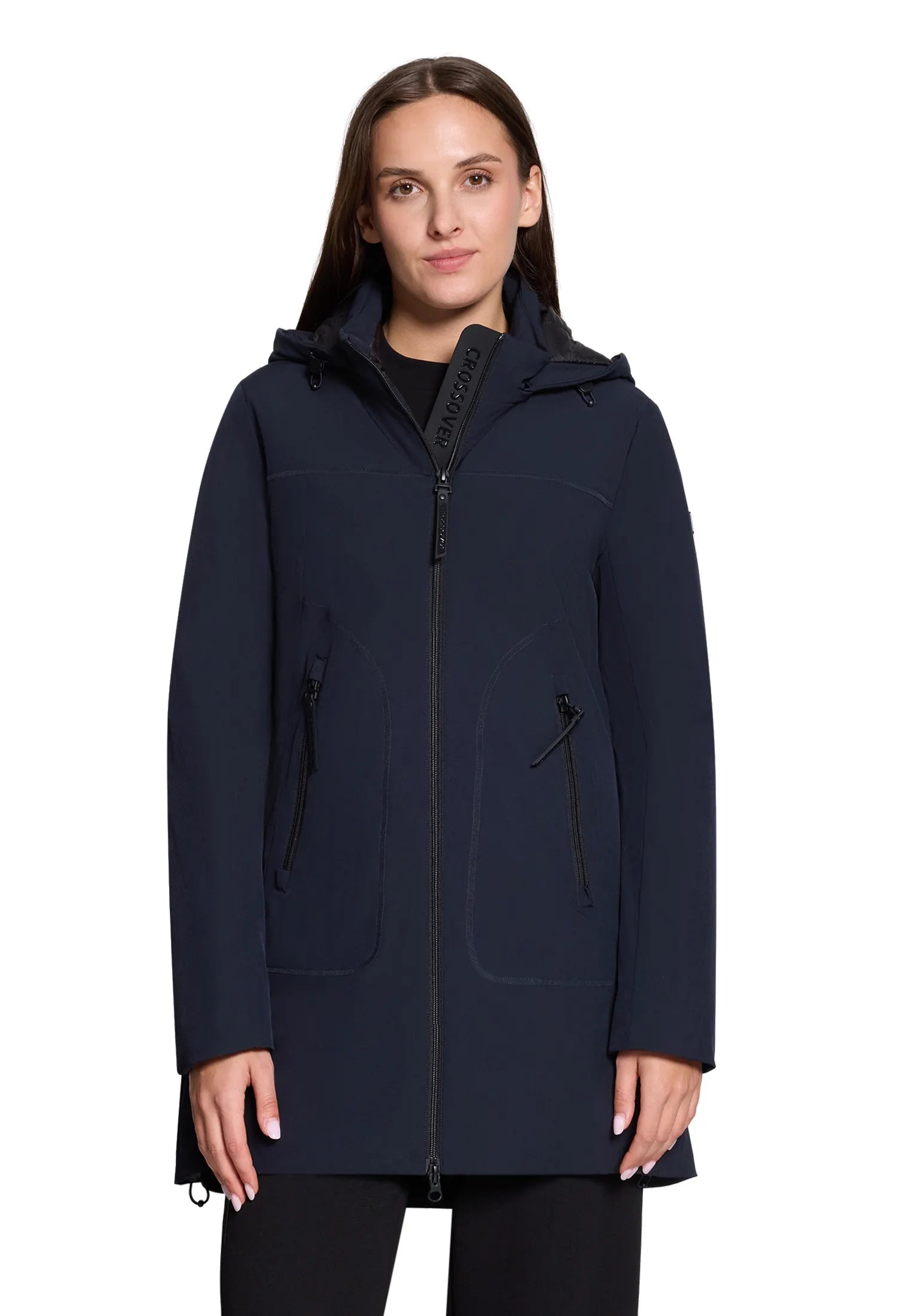 Steppjacke mit Kapuze
