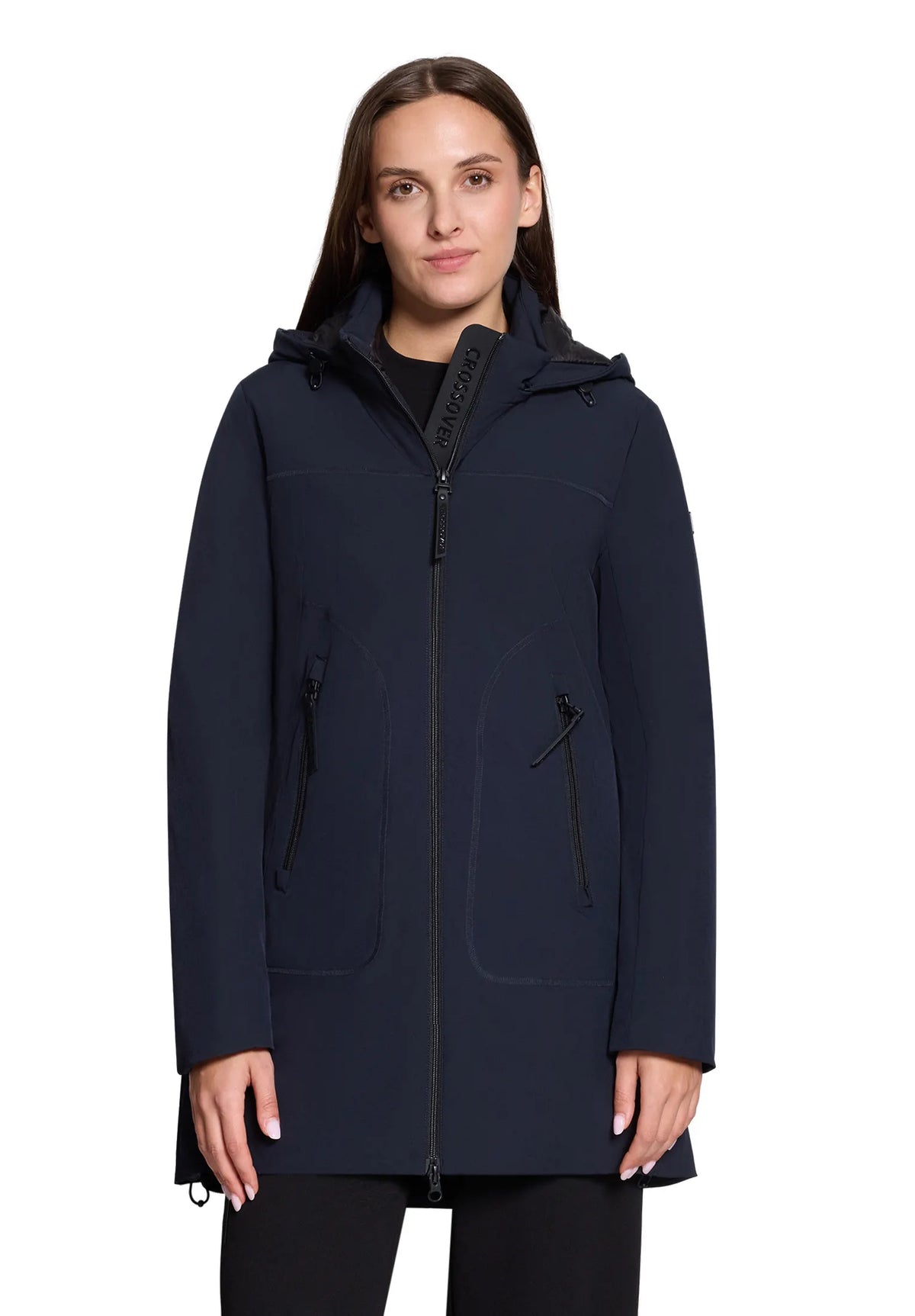 Steppjacke mit Kapuze