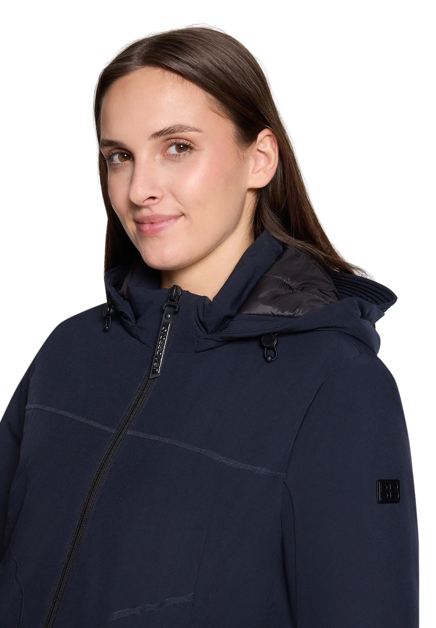 Steppjacke mit Kapuze