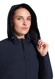 Steppjacke mit Kapuze