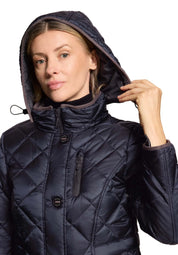 Steppjacke  mit Kapuze