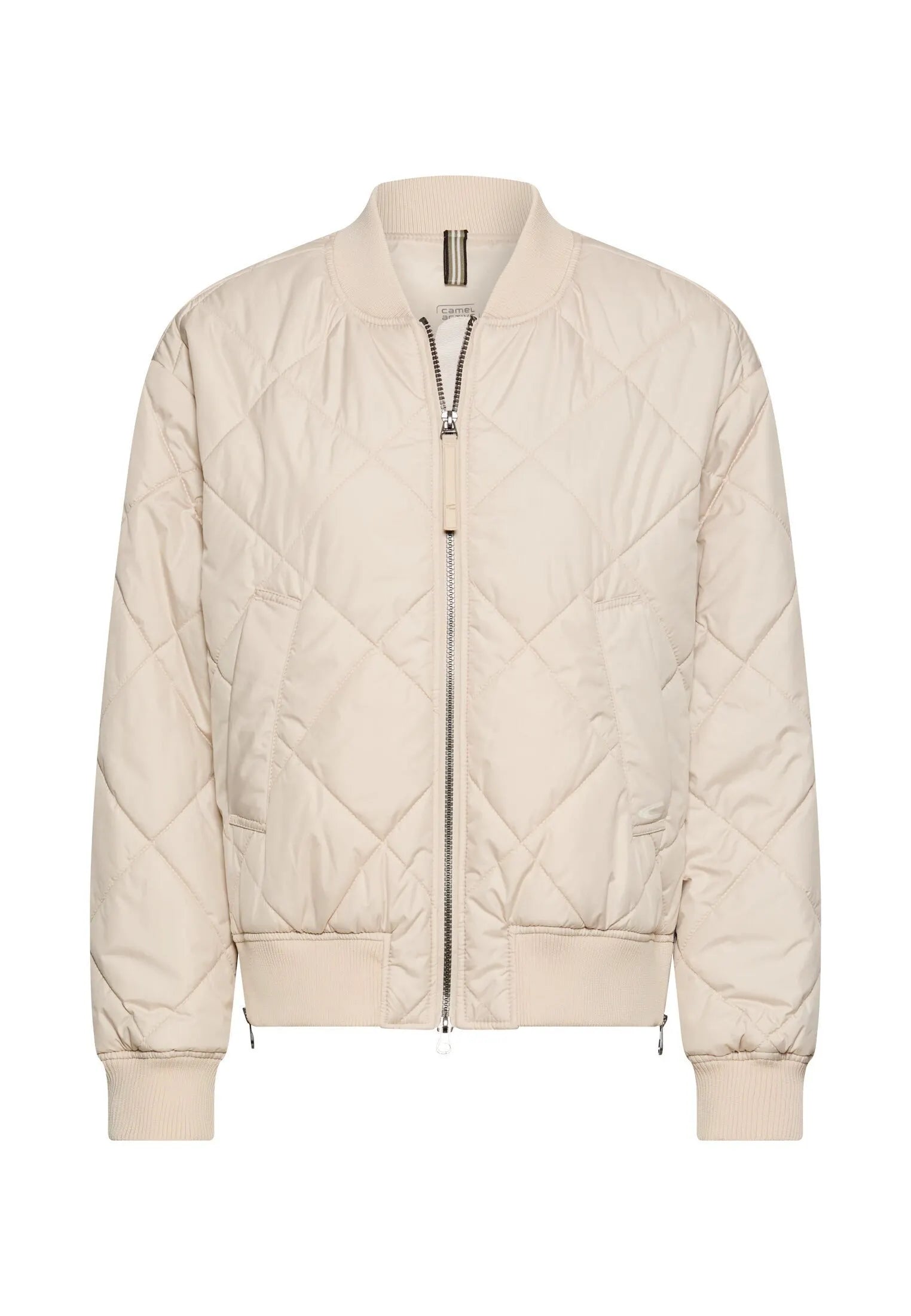 Bomberjacke mit Bündchenkragen