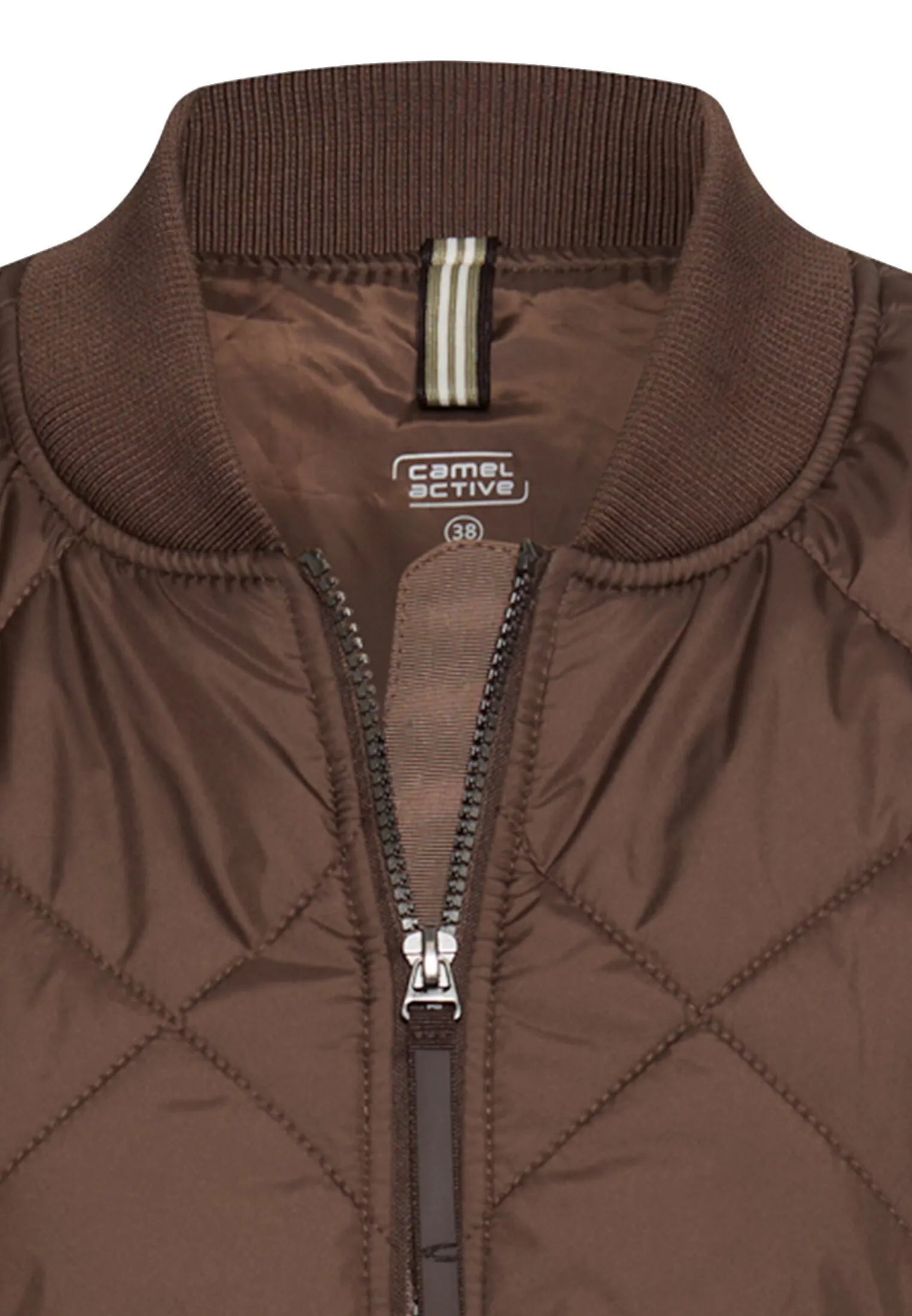 Bomberjacke mit Bündchenkragen
