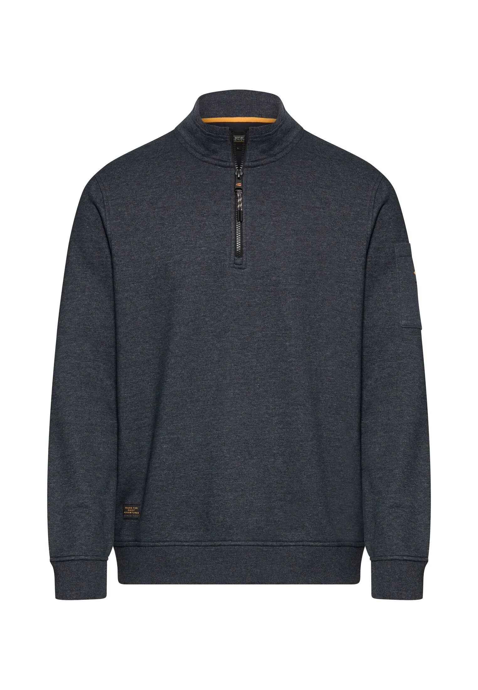 Sweatshirt mit Troyerkragen
