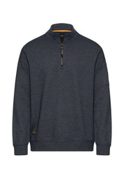 Sweatshirt mit Troyerkragen