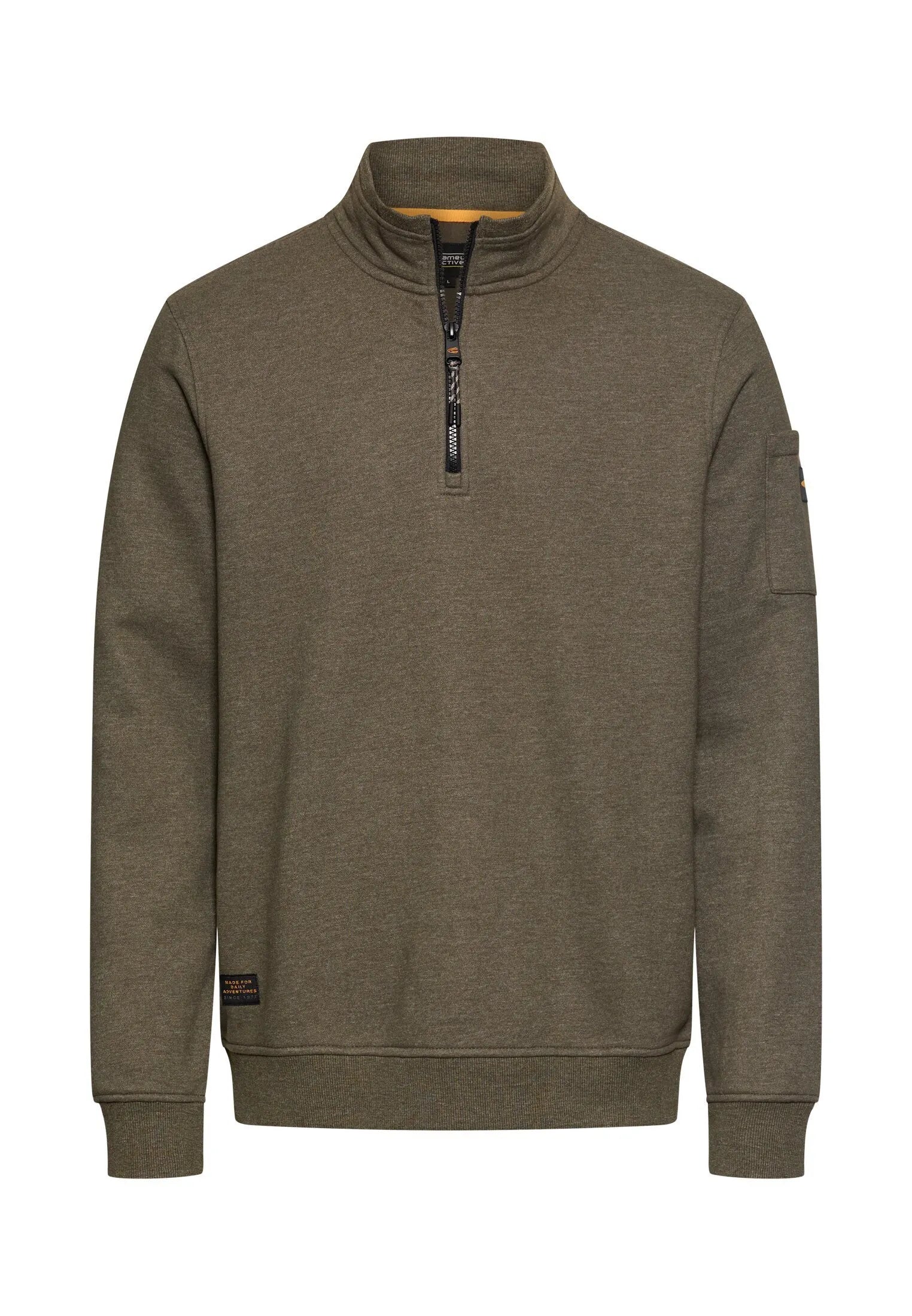Sweatshirt mit Troyerkragen