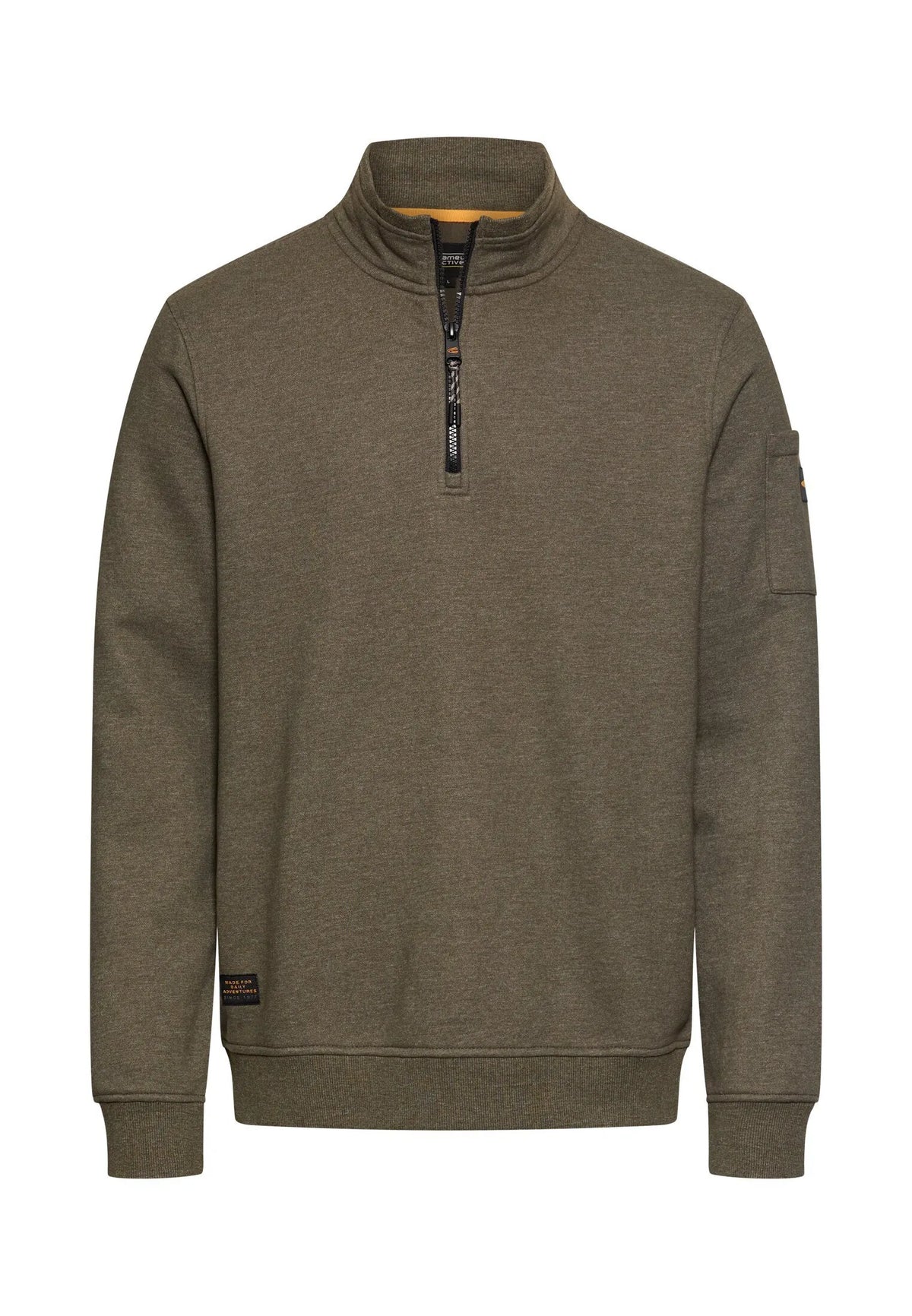 Sweatshirt mit Troyerkragen
