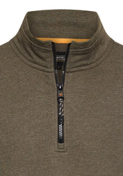Sweatshirt mit Troyerkragen