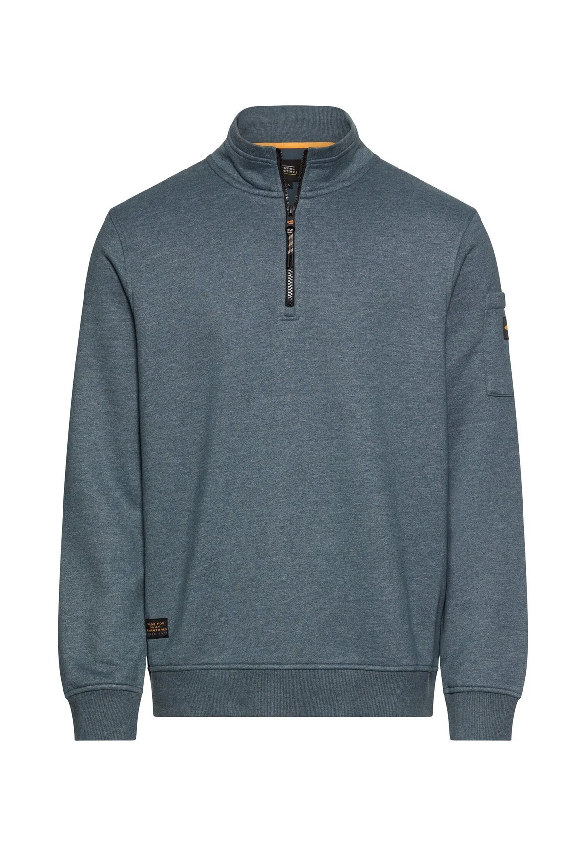 Sweatshirt mit Troyerkragen