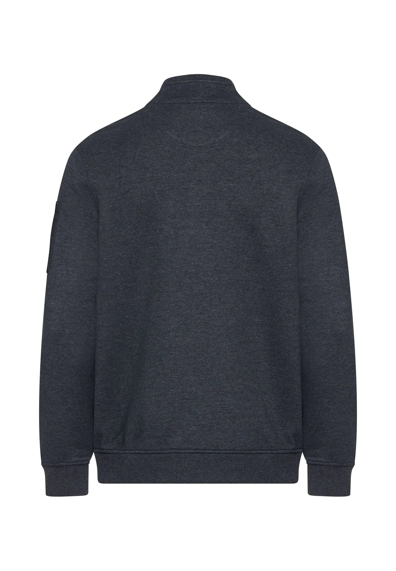 Sweatshirt mit Troyerkragen