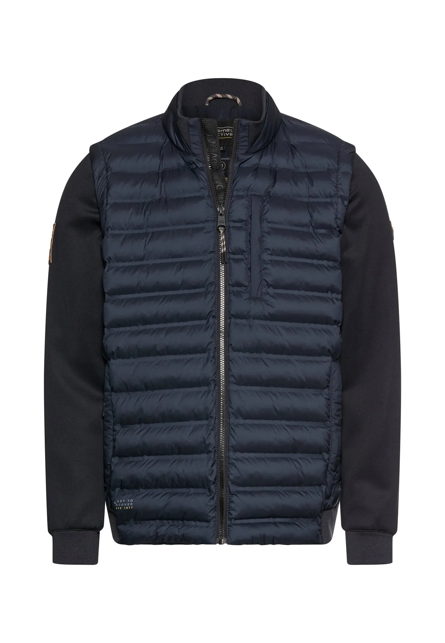 Hybridjacke mit abnehmbaren Ärmeln