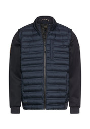 Hybridjacke mit abnehmbaren Ärmeln