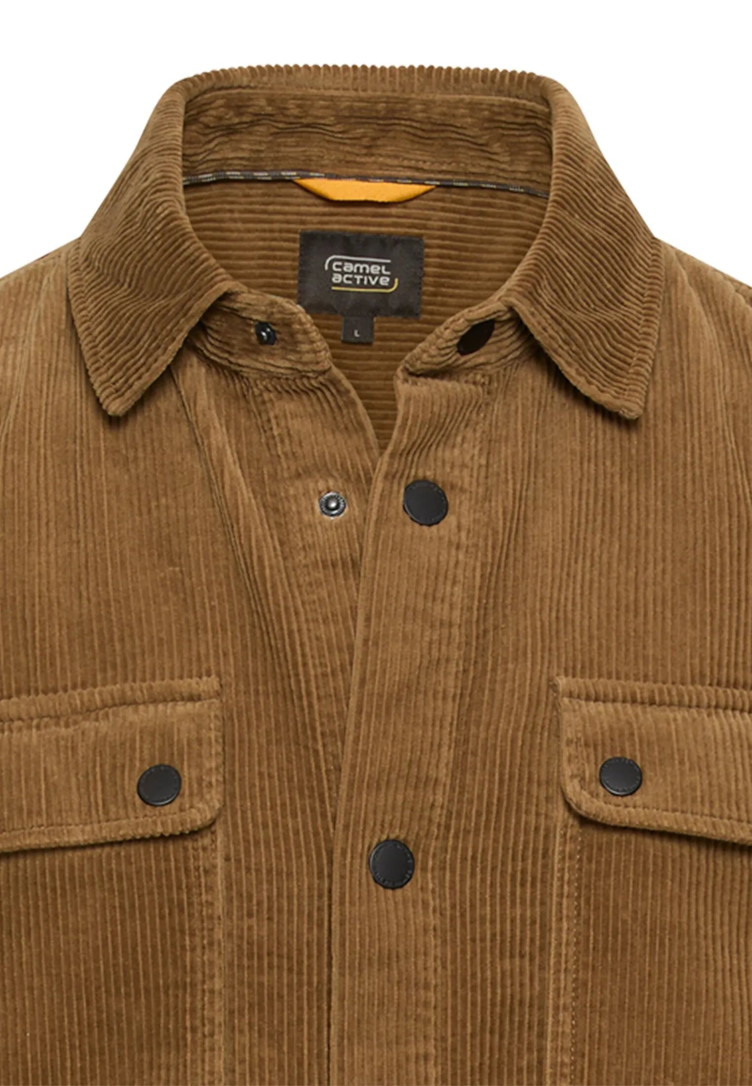 Cord-Overshirt aus Baumwolle