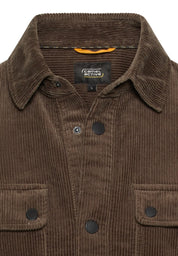 Cord-Overshirt aus Baumwolle