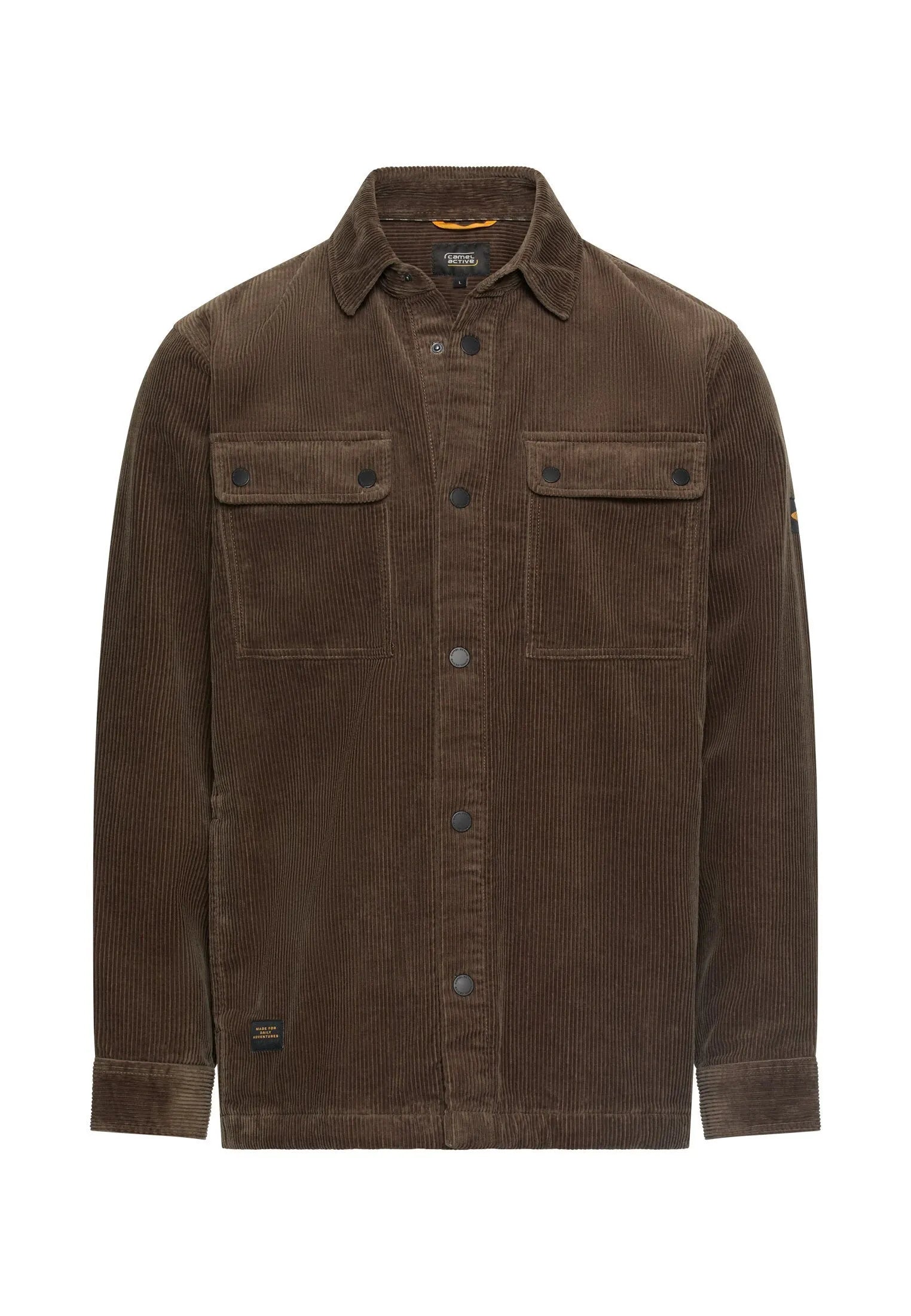 Cord-Overshirt aus Baumwolle