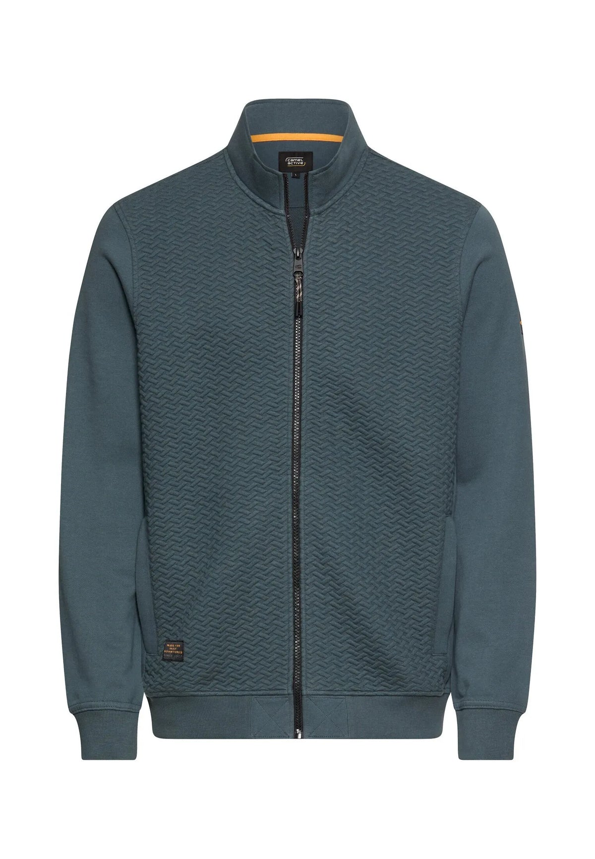 Sweatjacke mit Stehkragen