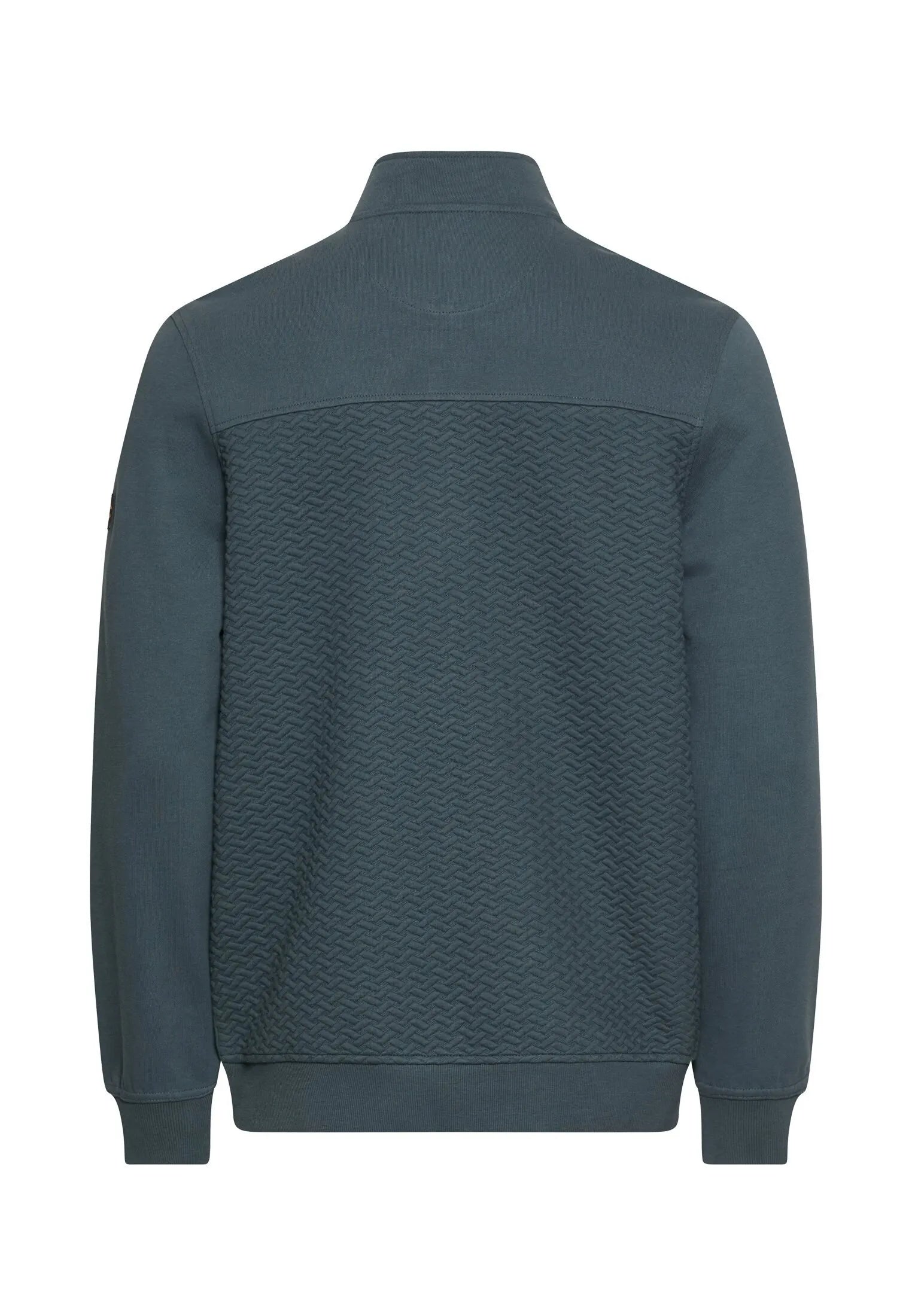 Sweatjacke mit Stehkragen