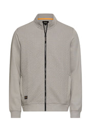 Sweatjacke mit Stehkragen