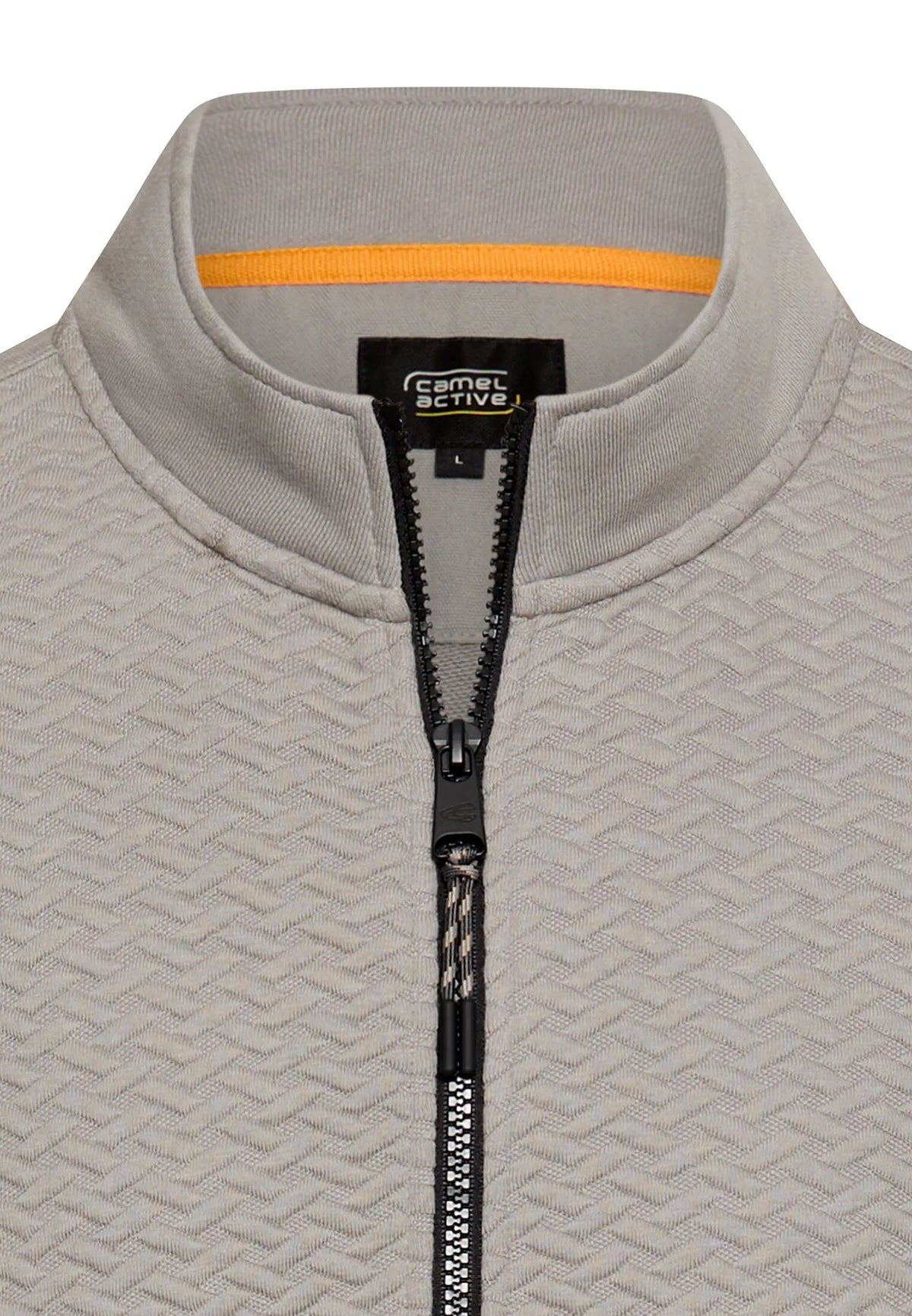 Sweatjacke mit Stehkragen