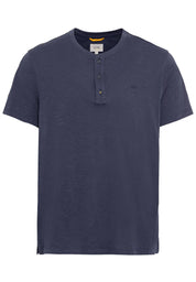 T-Shirt mit Henleykragen