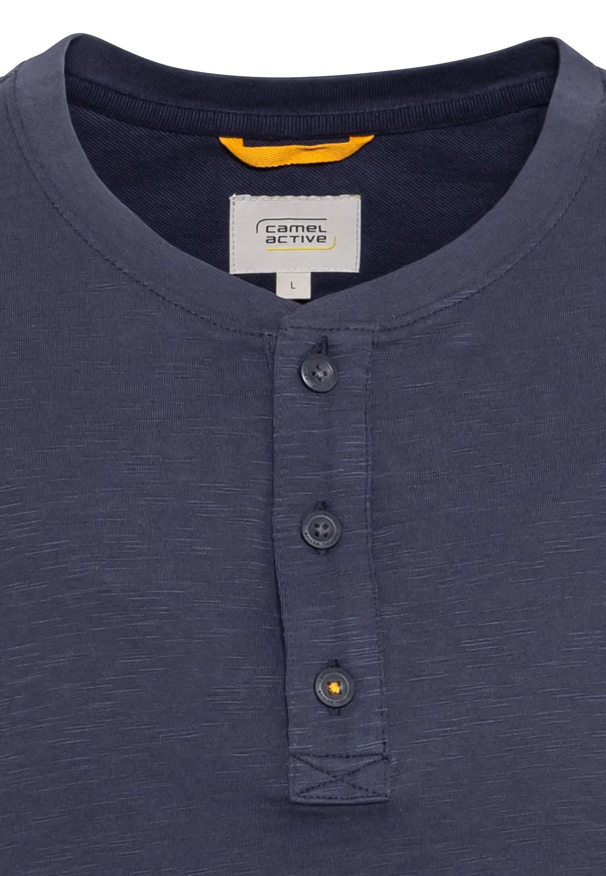 T-Shirt mit Henleykragen