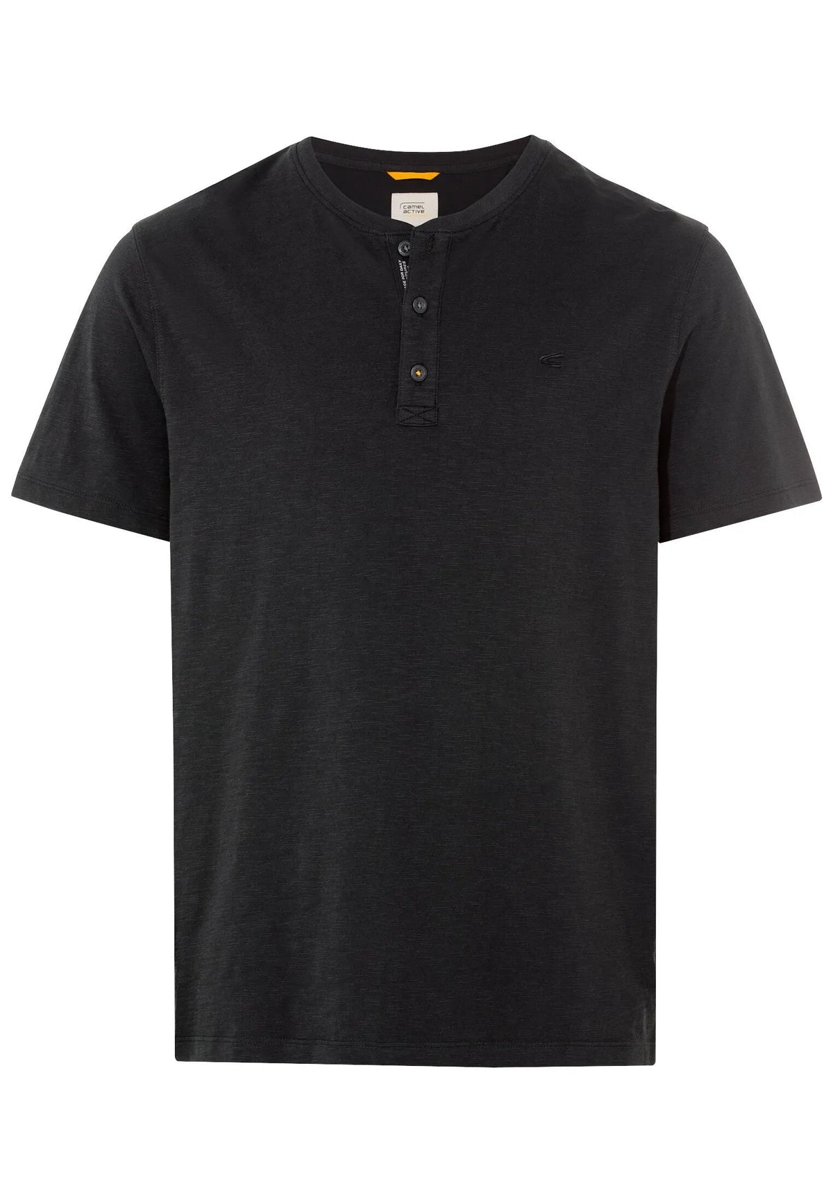 T-Shirt mit Henleykragen