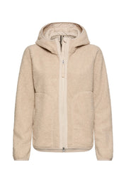 Teddyjacke mit Kapuze