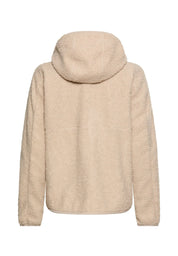 Teddyjacke mit Kapuze