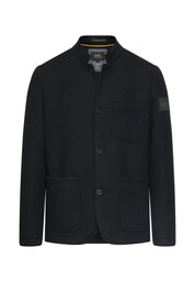 Indoor Blazer mit Stehkragen