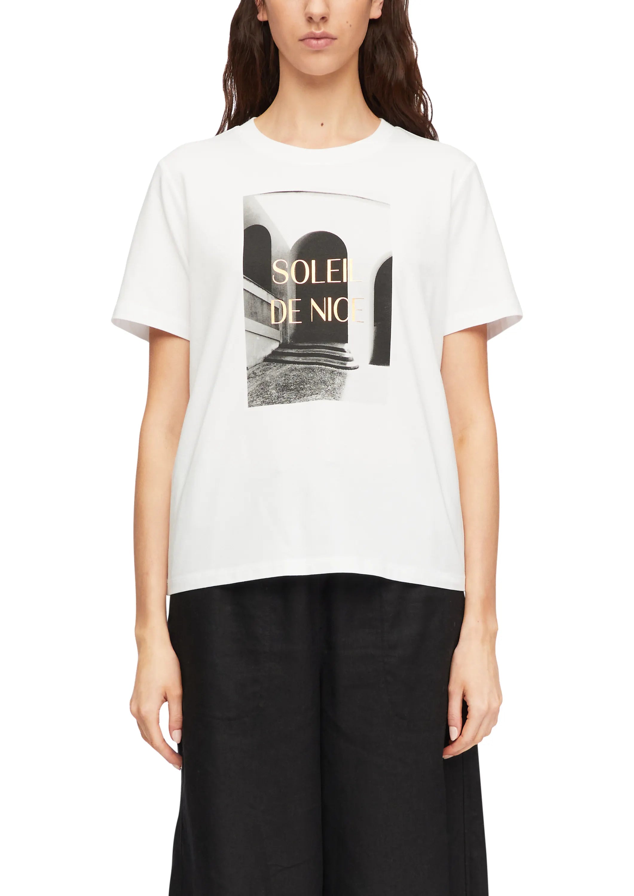 T-Shirt aus Baumwollmix