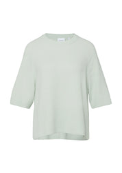 Strick-T-Shirt aus Baumwolle