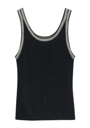Stricktanktop aus Viskosemix